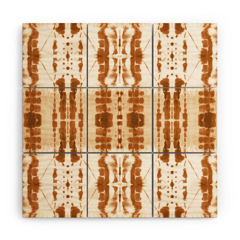 Jacqueline Maldonado Paradigm Rust Wood Wall Mural