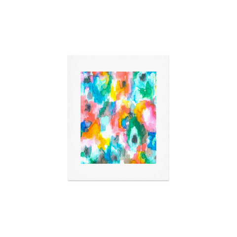 Jacqueline Maldonado Paradise Ikat Watercolor Art Print