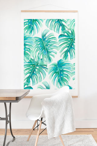 Jacqueline Maldonado Paradise Palms Art Print And Hanger