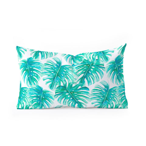Jacqueline Maldonado Paradise Palms Oblong Throw Pillow
