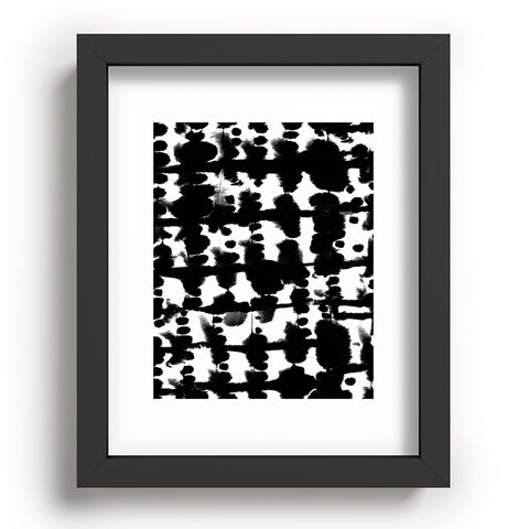 Jacqueline Maldonado Parallel Black and White Recessed Framing Rectangle