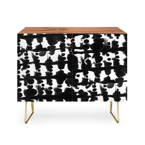 Jacqueline Maldonado Parallel Black and White Credenza