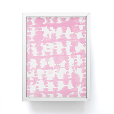 Jacqueline Maldonado Parallel Bubble Gum Framed Mini Art Print