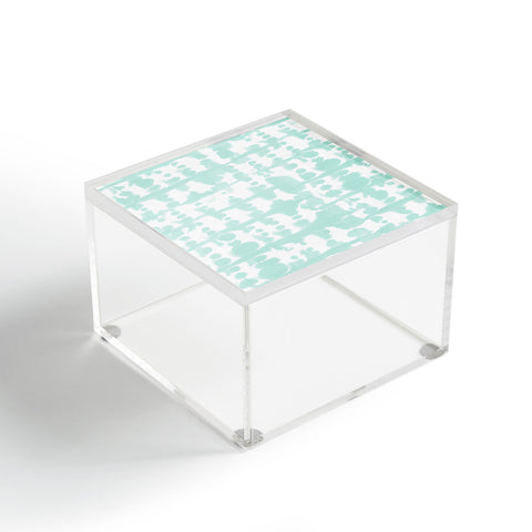 Jacqueline Maldonado Parallel Mint Acrylic Box