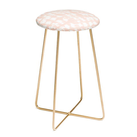 Jacqueline Maldonado Parallel Pale Peach Counter Stool