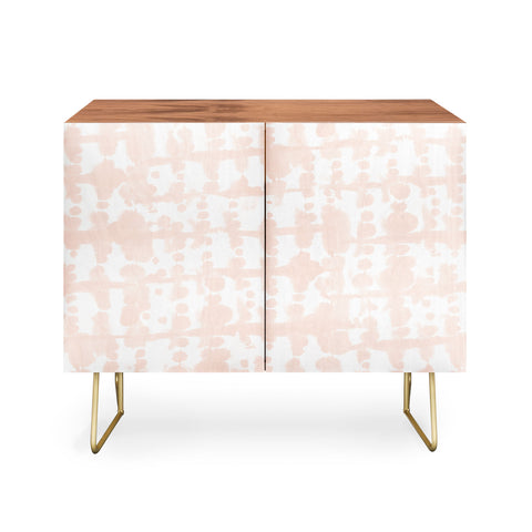 Jacqueline Maldonado Parallel Pale Peach Credenza