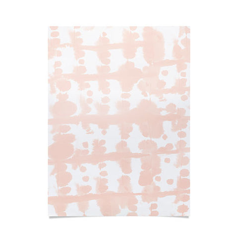 Jacqueline Maldonado Parallel Pale Peach Poster