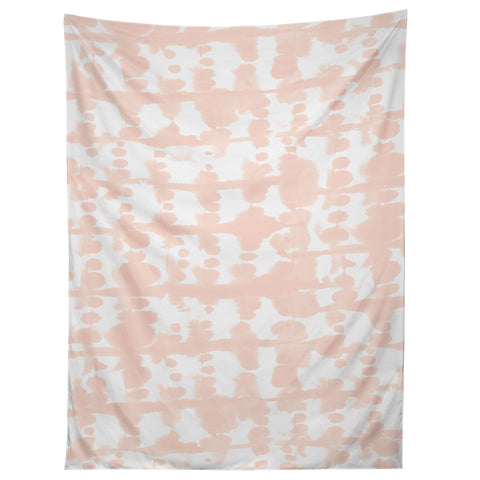 Jacqueline Maldonado Parallel Pale Peach Tapestry