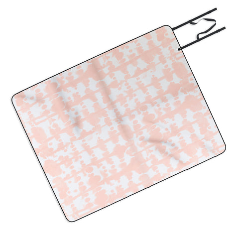 Jacqueline Maldonado Parallel Pale Peach Picnic Blanket