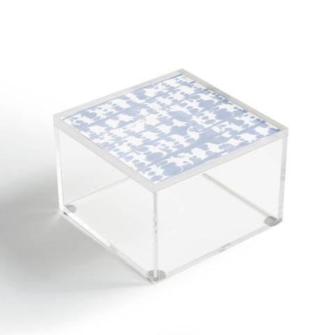 Jacqueline Maldonado Parallel Periwinkle Acrylic Box