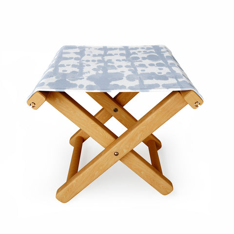 Jacqueline Maldonado Parallel Periwinkle Folding Stool