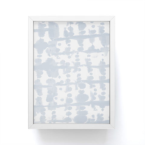 Jacqueline Maldonado Parallel Periwinkle Framed Mini Art Print