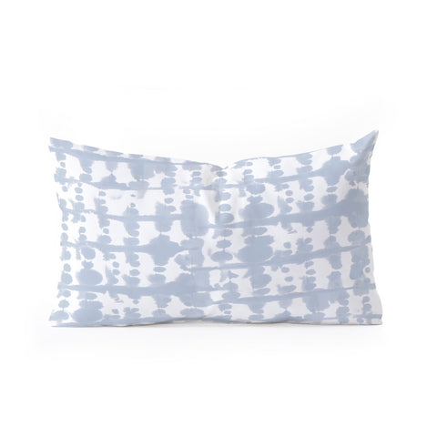 Jacqueline Maldonado Parallel Periwinkle Oblong Throw Pillow