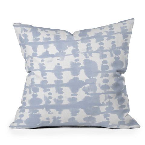 Jacqueline Maldonado Parallel Periwinkle Throw Pillow