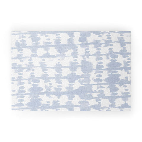 Jacqueline Maldonado Parallel Periwinkle Welcome Mat