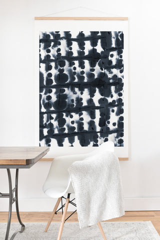 Jacqueline Maldonado Parallel Stone Art Print And Hanger