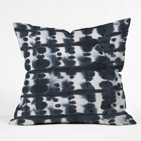 Jacqueline Maldonado Parallel Stone Outdoor Throw Pillow