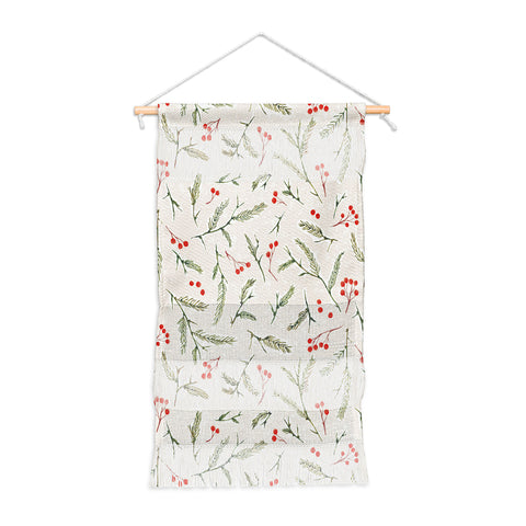 Jacqueline Maldonado Pine and Berries Neutral Wall Hanging Portrait