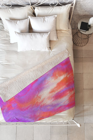 Jacqueline Maldonado Prana 2 Fleece Throw Blanket