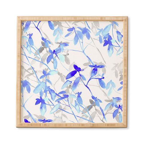 Jacqueline Maldonado Premonition Blue Framed Wall Art