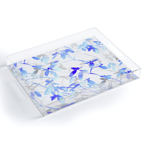 Jacqueline Maldonado Premonition Blue Acrylic Tray