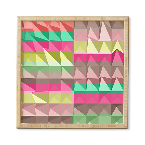 Jacqueline Maldonado Pyramid Scheme Framed Wall Art