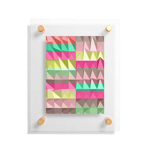 Jacqueline Maldonado Pyramid Scheme Floating Acrylic Print