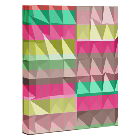 Jacqueline Maldonado Pyramid Scheme Art Canvas