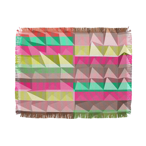 Jacqueline Maldonado Pyramid Scheme Throw Blanket