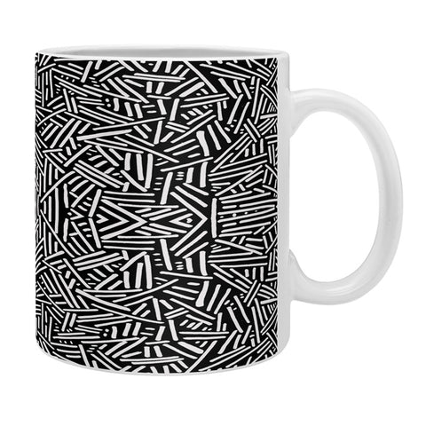 Jacqueline Maldonado Radiate Black White Coffee Mug