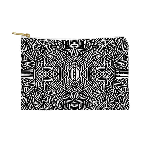 Jacqueline Maldonado Radiate Black White Pouch