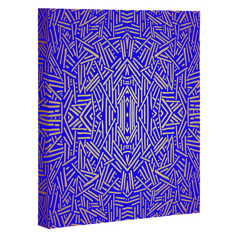 Jacqueline Maldonado Radiate Gold Royal Art Canvas