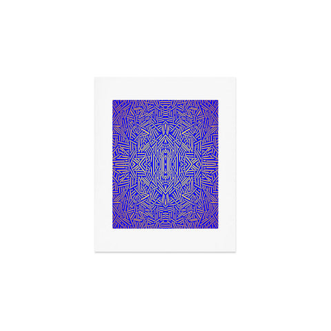 Jacqueline Maldonado Radiate Gold Royal Art Print