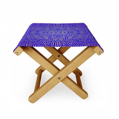 Jacqueline Maldonado Radiate Gold Royal Folding Stool