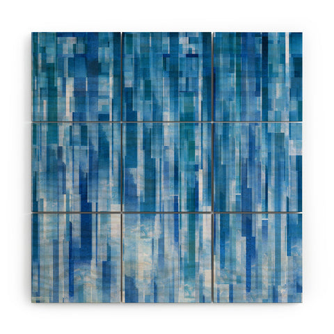 Jacqueline Maldonado Rain Wood Wall Mural