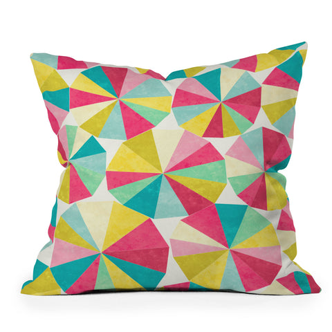 Jacqueline Maldonado Raincatchers Throw Pillow