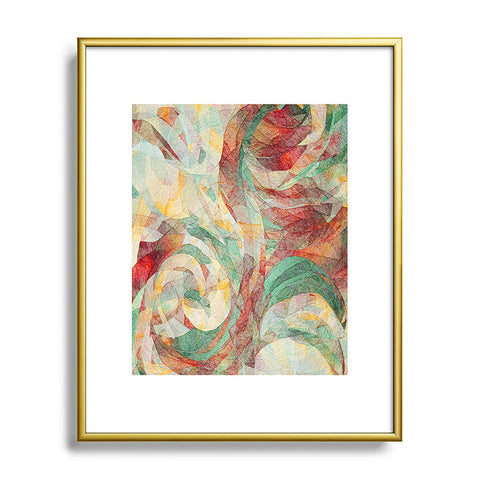Jacqueline Maldonado Rapt Metal Framed Art Print
