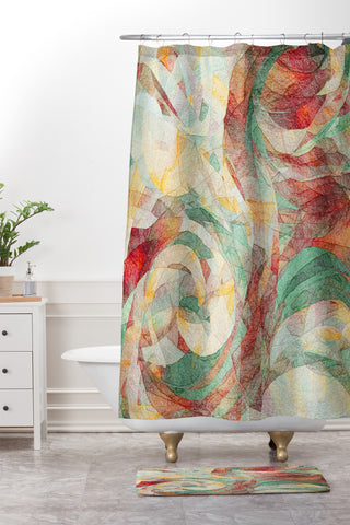 Jacqueline Maldonado Rapt Shower Curtain And Mat