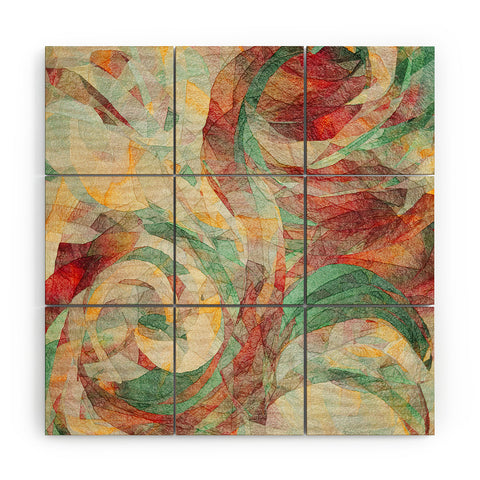 Jacqueline Maldonado Rapt Wood Wall Mural