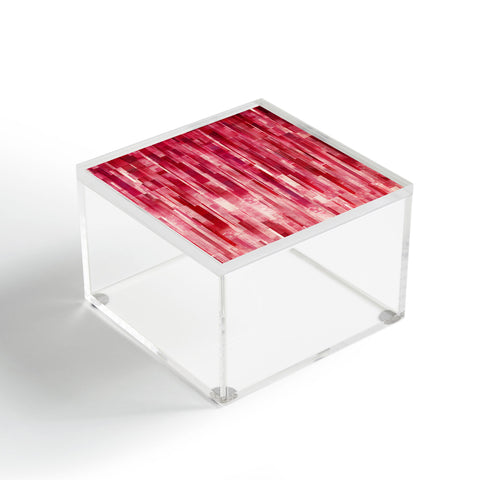 Jacqueline Maldonado Red Rain Acrylic Box