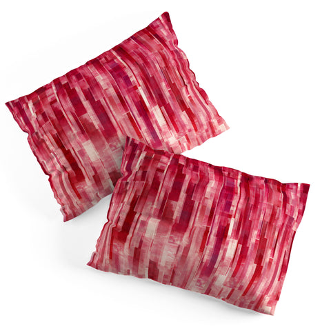 Jacqueline Maldonado Red Rain Pillow Shams