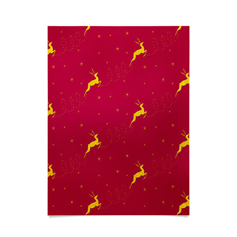 Jacqueline Maldonado Reindeer Stars Poster