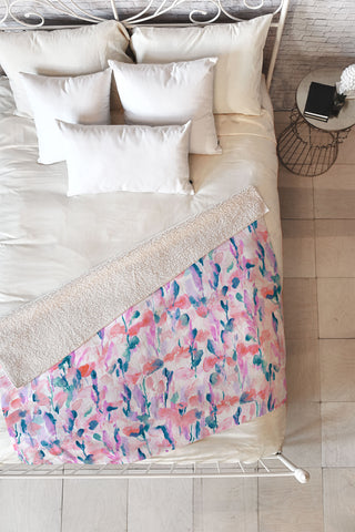 Jacqueline Maldonado Resolve Coral Fleece Throw Blanket