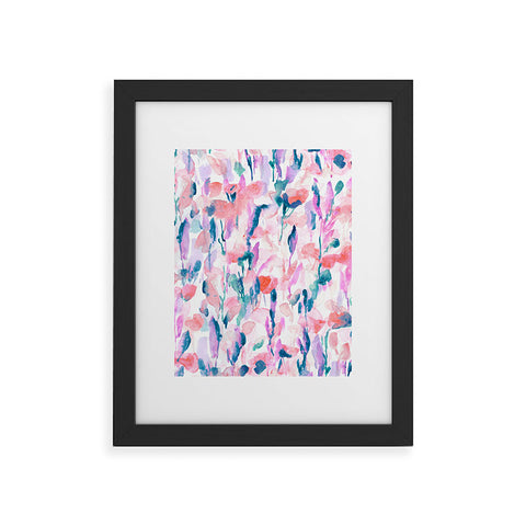 Jacqueline Maldonado Resolve Coral Framed Art Print