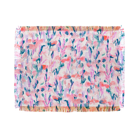 Jacqueline Maldonado Resolve Coral Throw Blanket