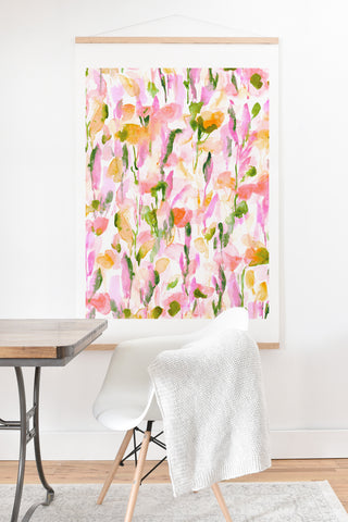 Jacqueline Maldonado Resolve Pink Green Art Print And Hanger
