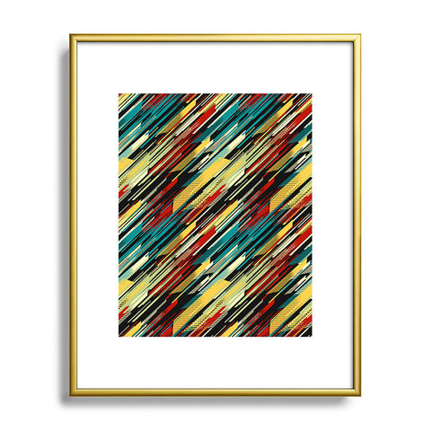 Jacqueline Maldonado Retro 4 Metal Framed Art Print