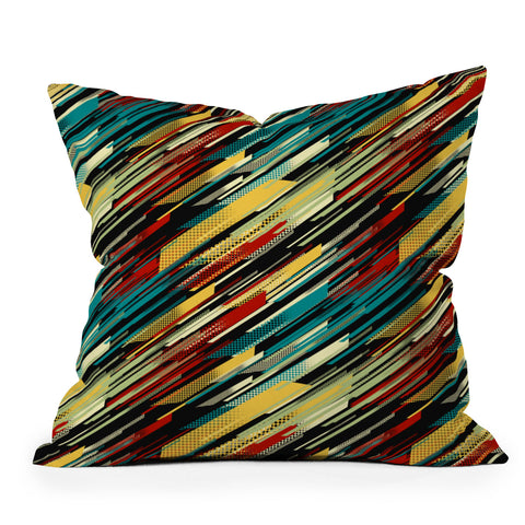 Jacqueline Maldonado Retro 4 Throw Pillow