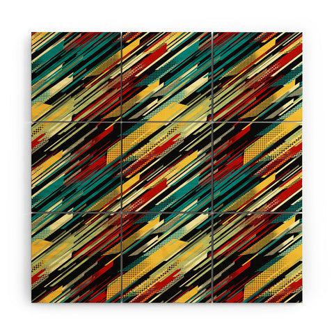 Jacqueline Maldonado Retro 4 Wood Wall Mural