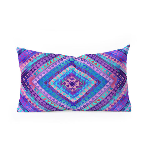Jacqueline Maldonado Rhythm 1 Oblong Throw Pillow